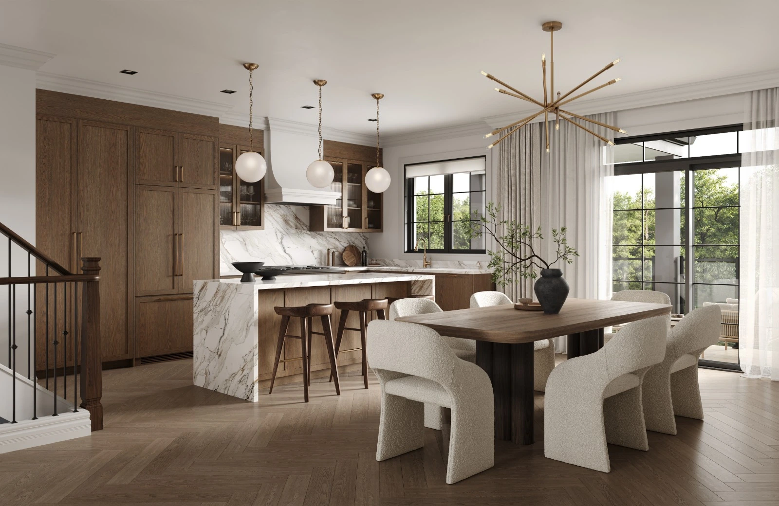 Modern kitchen Riverview South Oakville homes